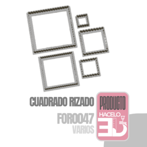 CUADRADO RIZADO X 5